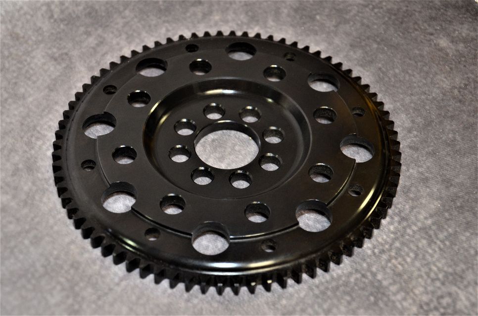 Flywheel with Melonite salt bath nitriding